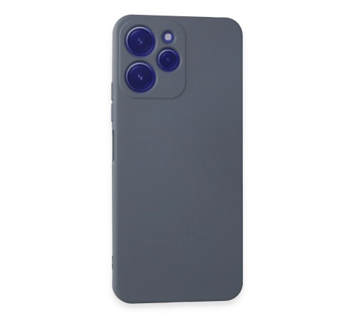 Xiaomi Redmi 12 Kılıf Nano içi Kadife Silikon - Gri Xiaomi Redmi 12 Kılıf Nano içi Kadife Silikon - Gri