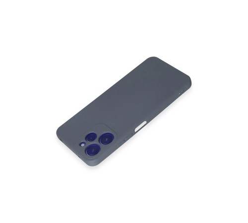 Xiaomi Redmi 12 Kılıf Nano içi Kadife Silikon - Gri Xiaomi Redmi 12 Kılıf Nano içi Kadife Silikon - Gri
