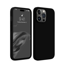 iPhone 15 Pro Kılıf First Silikon - Siyah