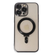 iPhone 14 Pro Era Magsafe Standlı Kapak - Siyah