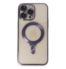 iPhone 14 Pro Era Magsafe Standlı Kapak - Derin Mor
