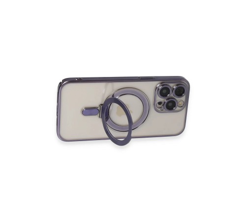 iPhone 14 Pro Era Magsafe Standlı Kapak - Derin Mor iPhone 14 Pro Era Magsafe Standlı Kapak - Derin Mor