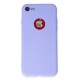 iPhone 7 Kılıf First Silikon - Lila