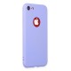 iPhone 7 Kılıf First Silikon - Lila