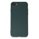 iPhone 7 Kılıf First Silikon - Koyu Yeşil