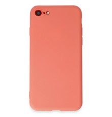 iPhone 7 Kılıf First Silikon - Turuncu