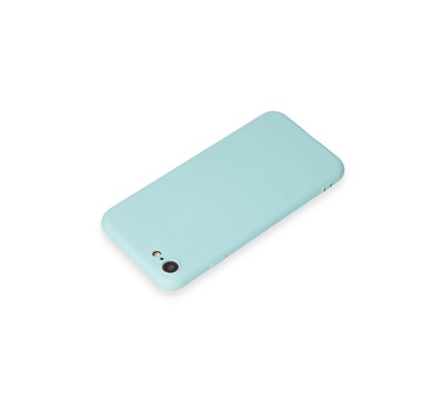 iPhone 7 Kılıf First Silikon - Turkuaz iPhone 7 Kılıf First Silikon - Turkuaz