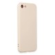 iPhone 7 Kılıf First Silikon - Krem