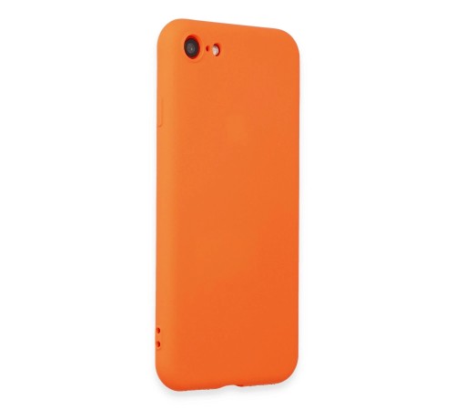 iPhone 7 Kılıf First Silikon - Parlak Turuncu iPhone 7 Kılıf First Silikon - Parlak Turuncu