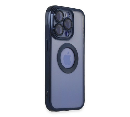 iPhone 15 Pro Max Kılıf Slot Silikon - Lacivert iPhone 15 Pro Max Kılıf Slot Silikon - Lacivert