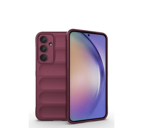 Samsung Galaxy M14 5G Kılıf Optimum Silikon - Bordo Samsung Galaxy M14 5G Kılıf Optimum Silikon - Bordo
