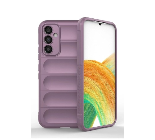 Samsung Galaxy M14 5G Kılıf Optimum Silikon - Mor Samsung Galaxy M14 5G Kılıf Optimum Silikon - Mor