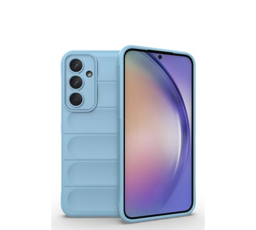 Samsung Galaxy M14 5G Kılıf Optimum Silikon - Sky Blue Samsung Galaxy M14 5G Kılıf Optimum Silikon - Sky Blue