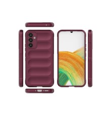 Samsung Galaxy M34 5G Kılıf Optimum Silikon - Bordo