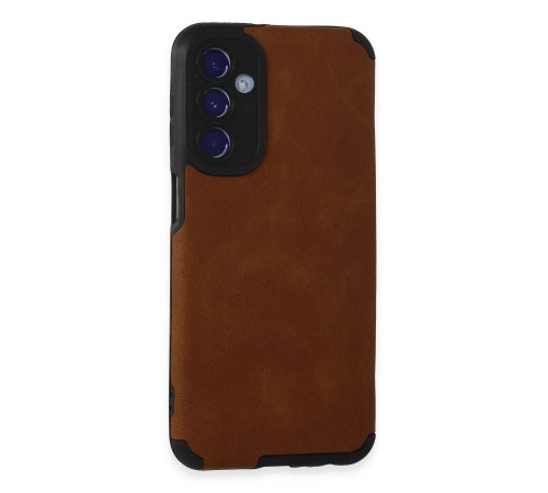 Samsung Galaxy M34 5G Kılıf Loop Deri Silikon - Kahverengi Samsung Galaxy M34 5G Kılıf Loop Deri Silikon - Kahverengi