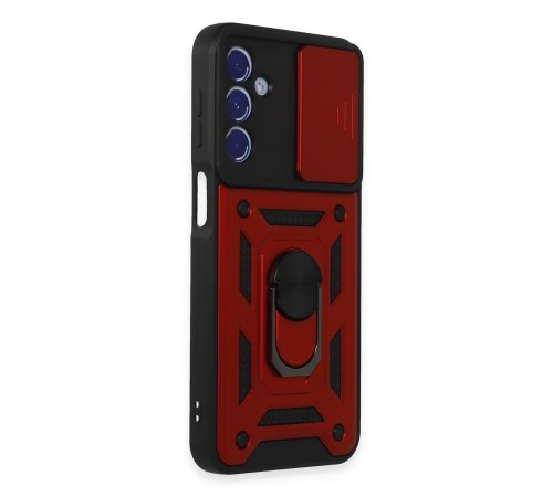 Samsung Galaxy M34 5G Kılıf Pars Lens Yüzüklü Silikon - Kırmızı Samsung Galaxy M34 5G Kılıf Pars Lens Yüzüklü Silikon - Kırmızı