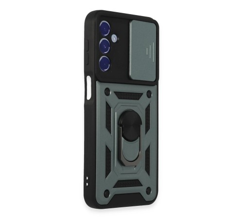 Samsung Galaxy M34 5G Kılıf Pars Lens Yüzüklü Silikon - Yeşil Samsung Galaxy M34 5G Kılıf Pars Lens Yüzüklü Silikon - Yeşil