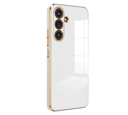 Samsung Galaxy M34 5G Kılıf Volet Silikon - Beyaz