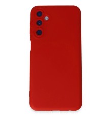 Samsung Galaxy M34 5G Kılıf Nano içi Kadife Silikon - Kırmızı