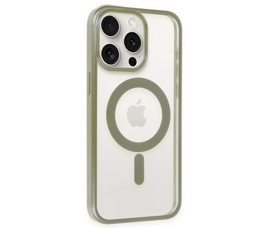 iPhone 15 Pro Max Kılıf Erozi Magsafe Kapak - Gri iPhone 15 Pro Max Kılıf Erozi Magsafe Kapak - Gri