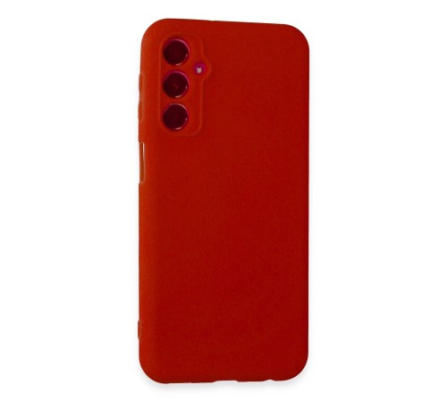 Samsung Galaxy M34 5G Kılıf First Silikon - Kırmızı