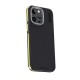 iPhone 15 Pro Max Kılıf Aramid 600D Kevlar Karbon Fiber Magsafe Kapak - Sarı