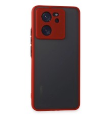 Xiaomi Mi 13T Pro Kılıf Montreal Silikon Kapak - Kırmızı