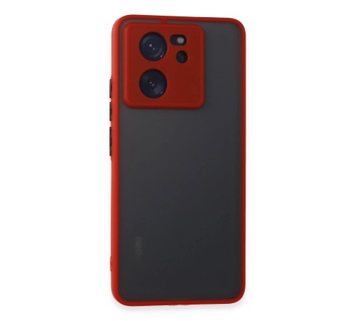 Xiaomi Mi 13T Pro Kılıf Montreal Silikon Kapak - Kırmızı Xiaomi Mi 13T Pro Kılıf Montreal Silikon Kapak - Kırmızı