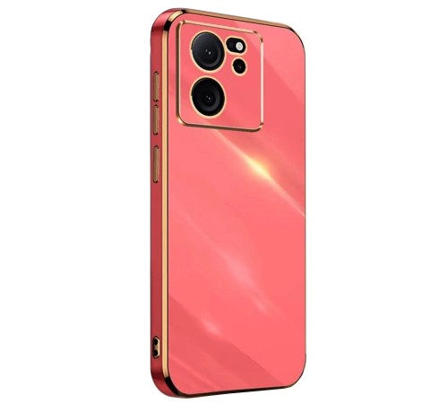 Xiaomi Mi 13T Pro Kılıf Volet Silikon - Kırmızı Xiaomi Mi 13T Pro Kılıf Volet Silikon - Kırmızı