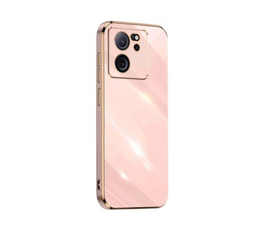 Xiaomi Mi 13T Pro Kılıf Volet Silikon - Pembe Xiaomi Mi 13T Pro Kılıf Volet Silikon - Pembe