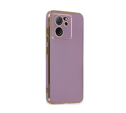 Xiaomi Mi 13T Pro Kılıf Volet Silikon - Mor Xiaomi Mi 13T Pro Kılıf Volet Silikon - Mor