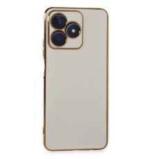 Realme C53 Kılıf Volet Silikon - Beyaz