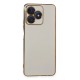 Realme C53 Kılıf Volet Silikon - Beyaz