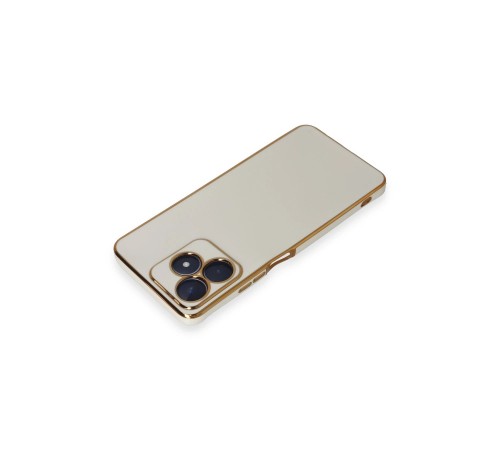 Realme C53 Kılıf Volet Silikon - Beyaz Realme C53 Kılıf Volet Silikon - Beyaz