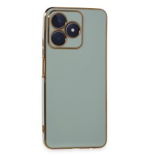 Realme C53 Kılıf Volet Silikon - Açık Yeşil