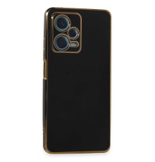 Xiaomi Redmi Note 12 Pro Plus Kılıf Volet Silikon - Siyah