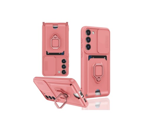 Samsung Galaxy M34 5G Kılıf Zuma Kartvizitli Yüzüklü Silikon - Pembe Samsung Galaxy M34 5G Kılıf Zuma Kartvizitli Yüzüklü Silikon - Pembe