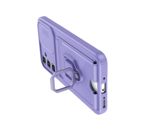 Samsung Galaxy A05S Kılıf Zuma Kartvizitli Yüzüklü Silikon - Lila Samsung Galaxy A05S Kılıf Zuma Kartvizitli Yüzüklü Silikon - Lila