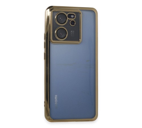 Xiaomi Mi 13T Kılıf Razer Lensli Silikon - Gold Xiaomi Mi 13T Kılıf Razer Lensli Silikon - Gold