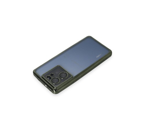 Xiaomi Mi 13T Kılıf Razer Lensli Silikon - Yeşil Xiaomi Mi 13T Kılıf Razer Lensli Silikon - Yeşil