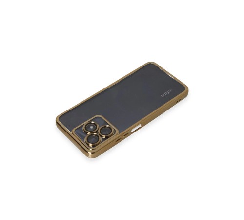 Realme C53 Kılıf Razer Lensli Silikon - Gold