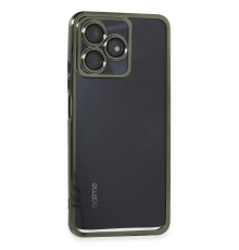 Realme C53 Kılıf Razer Lensli Silikon - Yeşil
