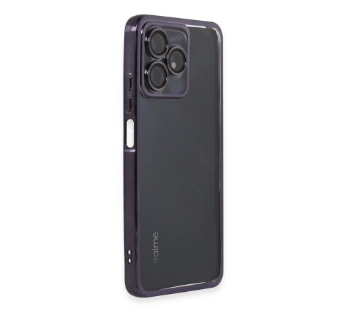 Realme C53 Kılıf Razer Lensli Silikon - Mor