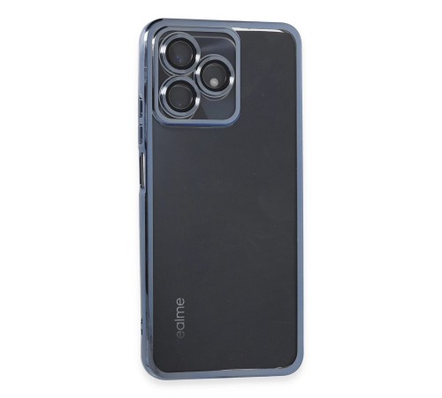 Realme C53 Kılıf Razer Lensli Silikon - Açık Mavi