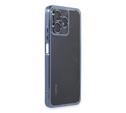 Realme C53 Kılıf Razer Lensli Silikon - Açık Mavi