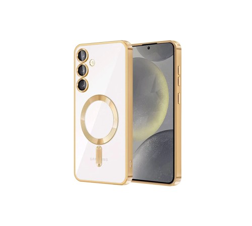 Samsung Galaxy S24 Kılıf Kross Magneticsafe Kapak - Gold Samsung Galaxy S24 Kılıf Kross Magneticsafe Kapak - Gold