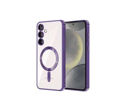 Samsung Galaxy S24 Kılıf Kross Magneticsafe Kapak - Mor Samsung Galaxy S24 Kılıf Kross Magneticsafe Kapak - Mor
