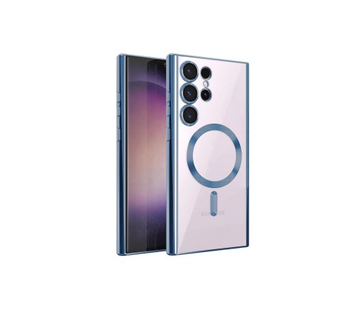 Samsung Galaxy S24 Ultra Kılıf Kross Magneticsafe Kapak - Sierra Blue