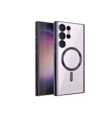 Samsung Galaxy S24 Ultra Kılıf Kross Magneticsafe Kapak - Mor
