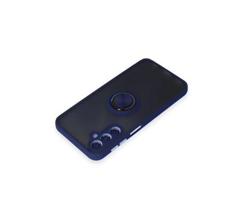 Samsung Galaxy M34 5G Kılıf Montreal Yüzüklü Silikon Kapak - Lacivert Samsung Galaxy M34 5G Kılıf Montreal Yüzüklü Silikon Kapak - Lacivert